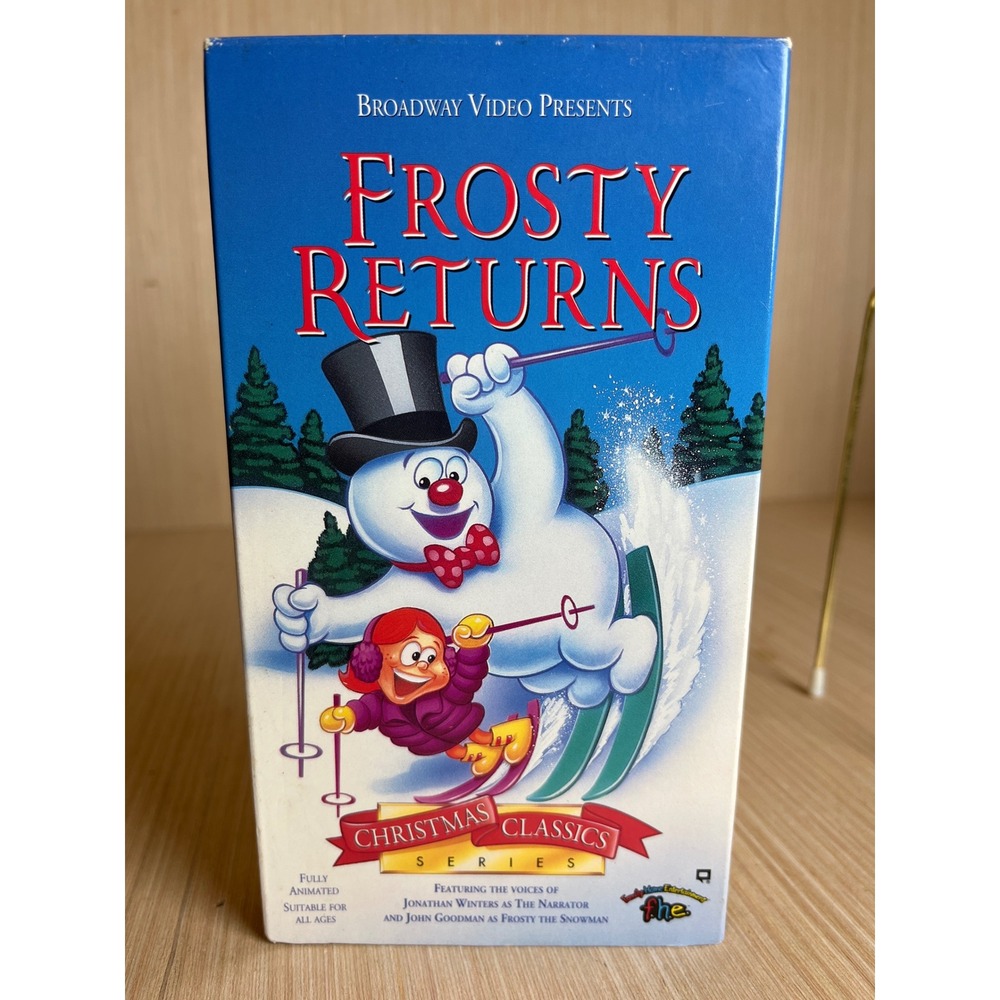 Vintage Frosty Returns VHS Christmas Classics Series John Goodman  1993